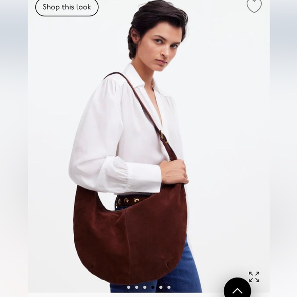 Madewell Essential Curve Shoulder Bag - Picture 1 of 6